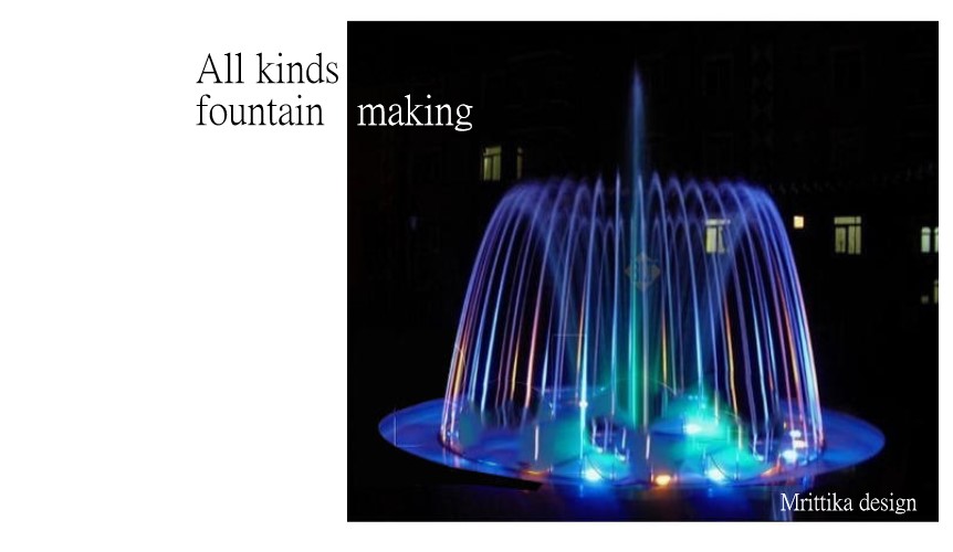 round ring water fountain